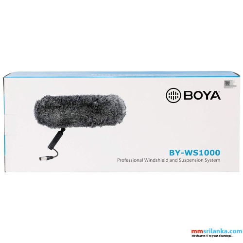 BOYA BY-WS1000 PROFESSIONAL WINDSHIELD & SUSPENSION SYSTEM (6M)